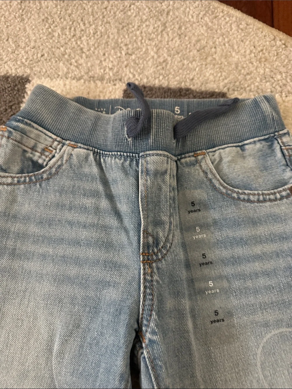 Boys Mickey Mouse denim pants